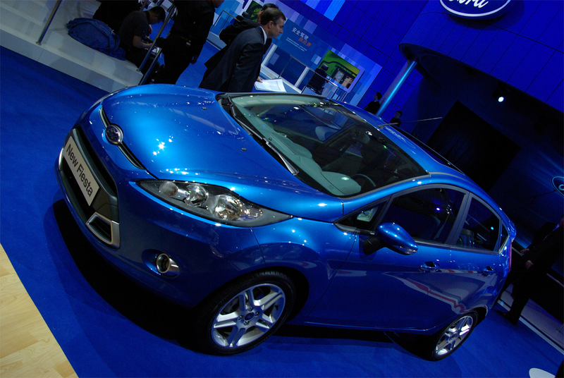 Illustration for article titled 2009 Ford Fiesta Gets Cirque Du Soleil'd In Shanghai